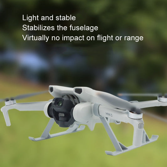 Cubierta 1 par de protectora de hélice de tren de aterrizaje con soporte de aumento de altura para DJI Mini 3 Pro — imagen 2