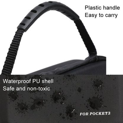 Bolsa de almacenamiento Estuche rígido organizador de mano para hombro Accesorios para DJI Osmo Pocket 3 (Negro) — imagen 4