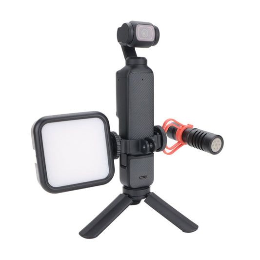 Soporte de expansión Adaptador de Accesorios de soporte de montaje de cámara Gimbal, Estilo: Soporte expandido + Mini triáng…