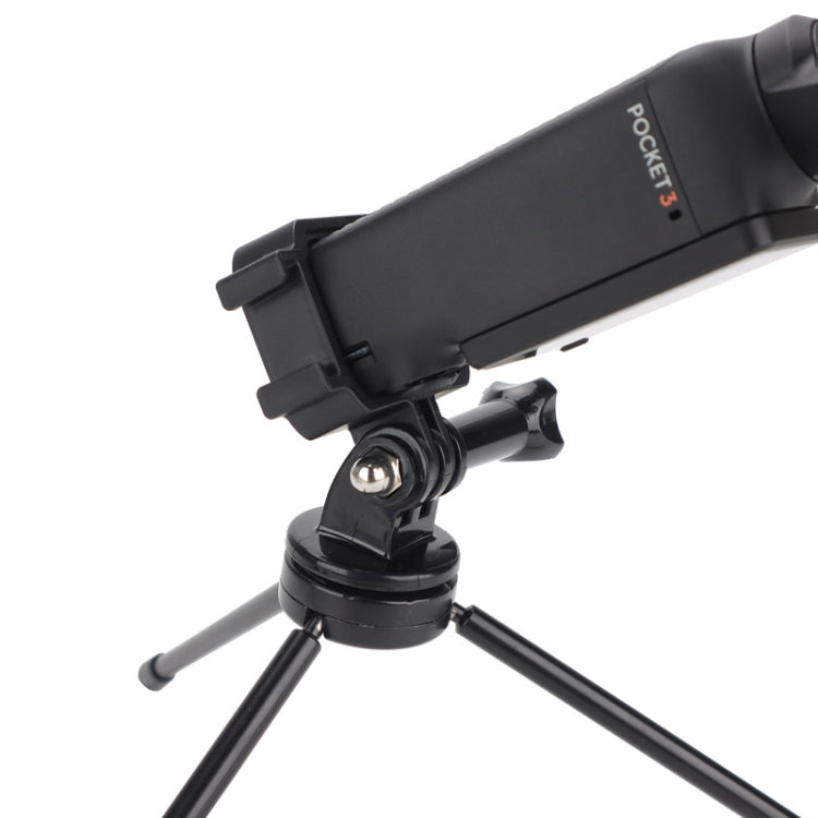 Soporte de expansión Adaptador de Accesorios de soporte de montaje de cámara Gimbal, Estilo: Soporte expandido + Clip para m…