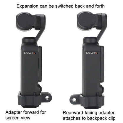 Soporte de expansión Adaptador de Accesorios de soporte de montaje de cámara Gimbal, Estilo: Soporte expandido + Mini triáng…