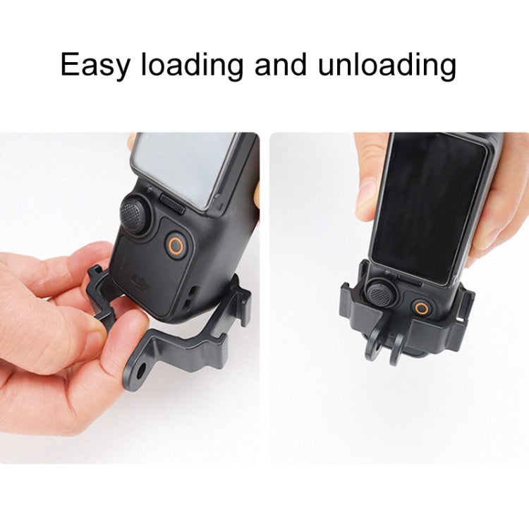 Soporte de expansión Adaptador de Accesorios de soporte de montaje de cámara Gimbal, Estilo: Soporte expandido + Clip para m…