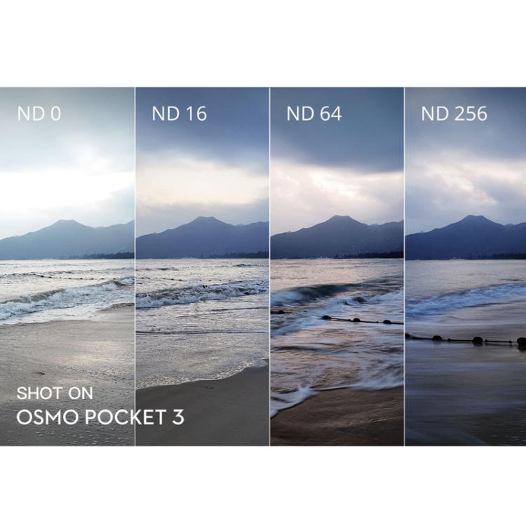 Juego de filtros ND magnéticos originales para DJI Osmo Pocket 3 (ND16/ND64/ND256) — imagen 6