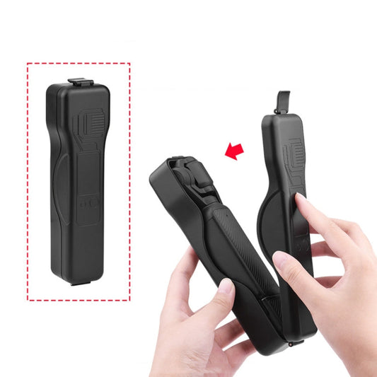 Carcasa BRDRC Caja de almacenamiento impermeable protectora con cordón para DJI Osmo Pocket 3 (negro)