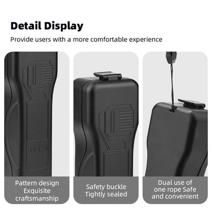 Carcasa BRDRC Caja de almacenamiento impermeable protectora con cordón para DJI Osmo Pocket 3 (negro) — imagen 10