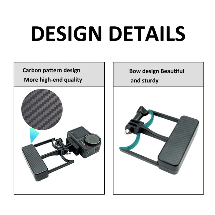 Adaptador Universal de cardán de teléfono a cámara deportiva (negro) — imagen 6