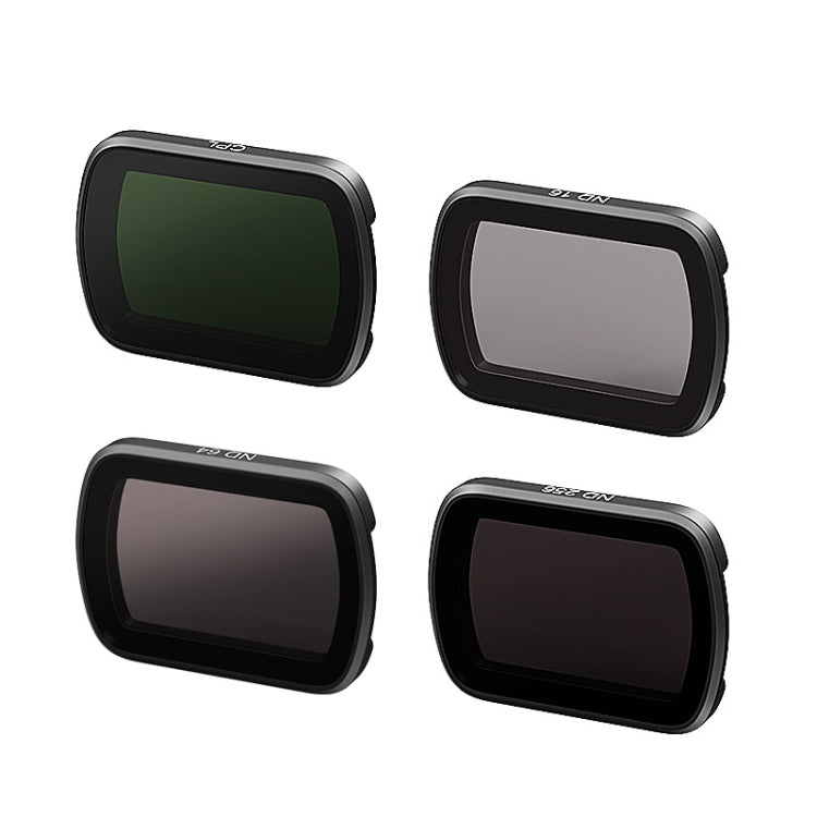 Filtros aMagisn HD recubiertos de doble cara Gafas protectoras para cámaras deportivas, Estilo: ND16 + ND64 + ND256 + CPL pa…