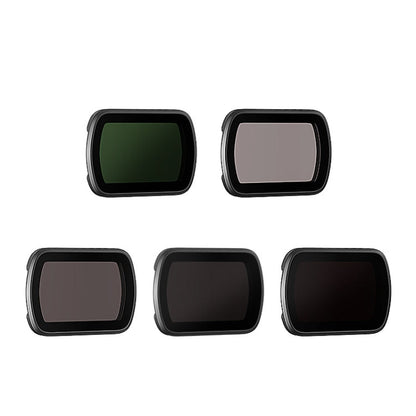 Filtros aMagisn HD recubiertos de doble cara Gafas protectoras para cámaras deportivas, Estilo: ND16 + ND64 + ND256 + CPL pa…