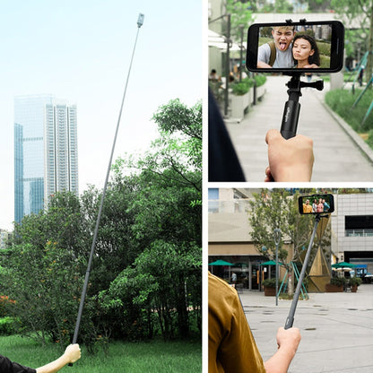 AMagisn - Palo de selfie de tiro recto invisible de 120 cm, accesorios para cámaras deportivas, especificación: varilla únic…