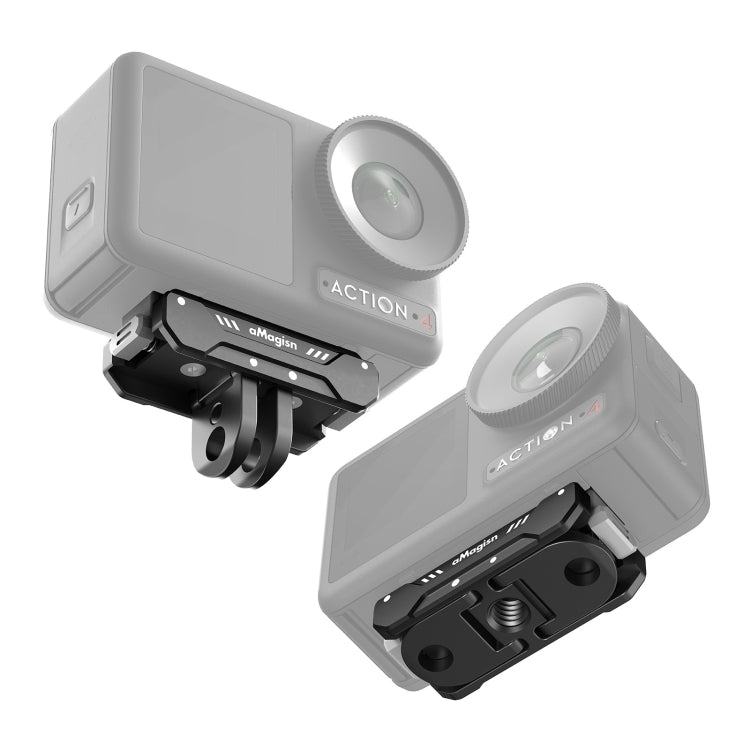 3 aMagisn Magnético Fast Disassembly Motion Camera Accessories para DJI Osmo Action 4 — imagen 2