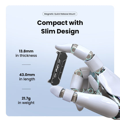 3 aMagisn Magnético Fast Disassembly Motion Camera Accessories para DJI Osmo Action 4 — imagen 5