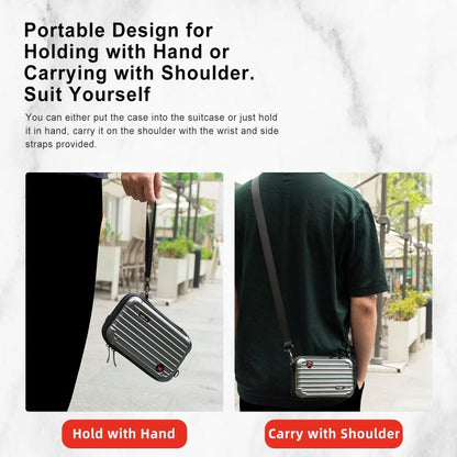 Bolsa 3 aMagisn organizadora pequeña Accesorios protectores para cámaras deportivas para DJI Osmo Action 4 (blanco perla) —…