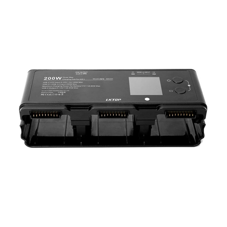 Batería de Vuelo Inteligente LKTOP 200W Administrador de carga de 3 canales para DJI Air 3 — imagen 3