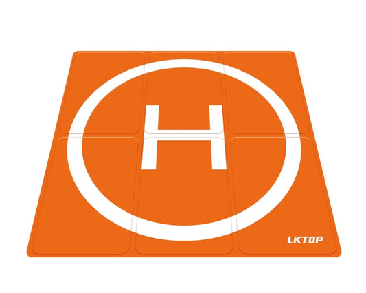 LKTOP 65cm Dron Universal Landing Pad Alfombrilla de Lanzamiento de Aviones RC Plegable Impermeable de Doble Cara para DJI M…