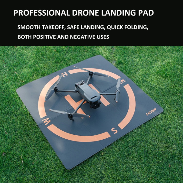 LKTOP 50cm Dron Universal Landing Pad Alfombrilla de Lanzamiento de Aviones RC Plegable Impermeable de Doble Cara para DJI M…