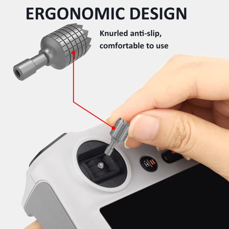 RC / RC 2 Control remoto LKTOP Joystick Thumb Rocker (gris) — imagen 5