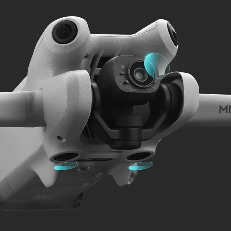 Película Sensor / Protector antirrayas de templada de lente, especificaciones: 2 juegos para DJI Mini 4 Pro — imagen 4