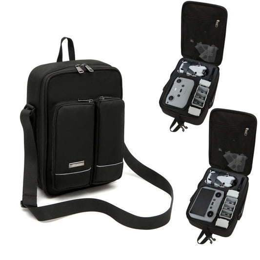 Bolsa de almacenamiento BKANO Bolsa de hombro Bolsa de mensajero estuche para DJI Mini 4 Pro (Negro)