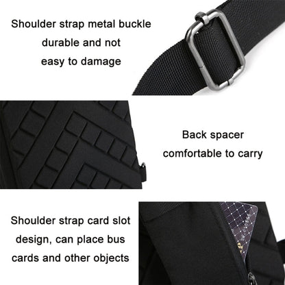Bolsa de pecho Dron Mochila Bolsa cruzada Caja de almacenamiento para DJI Mini 4 Pro (Negro) — imagen 7