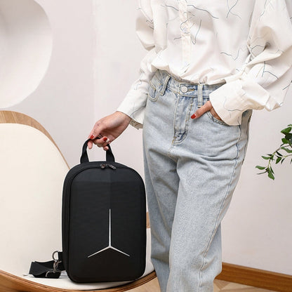Bolsa de pecho Dron Mochila Bolsa cruzada Caja de almacenamiento para DJI Mini 4 Pro (Negro) — imagen 9