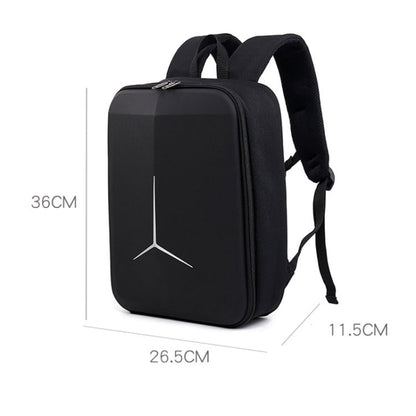 Mochila Bolsa de almacenamiento con diseño de concha dura EVA para DJI Mini 4 Pro (Negro) — imagen 3