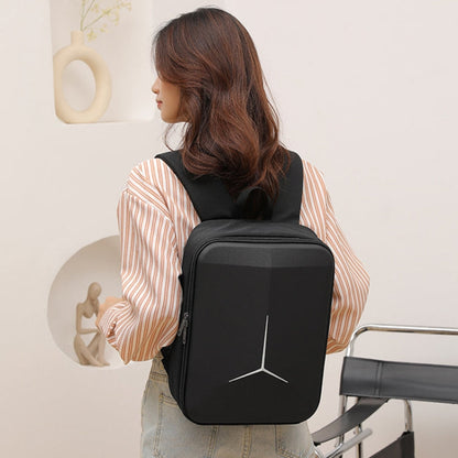 Mochila Bolsa de almacenamiento con diseño de concha dura EVA para DJI Mini 4 Pro (Negro) — imagen 8