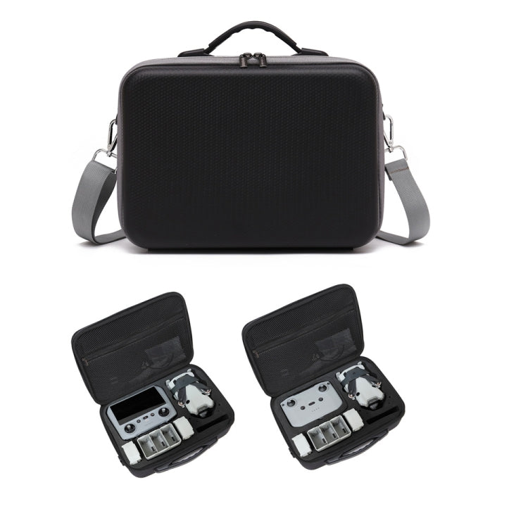 Estuche Mochila Bolsa de mensajero Organizador para DJI Mini 4 Pro (Patrón de diamante de Pu) — imagen 2