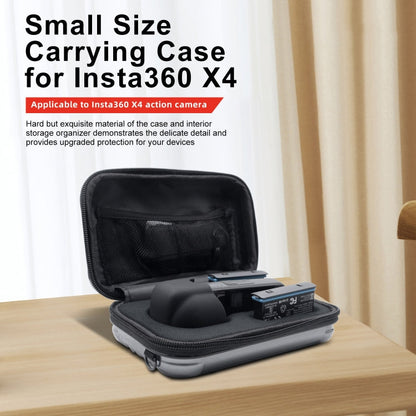 Bolsa de almacenamiento Para Insta360 X4 aMagisn Estuche protector de carcasa dura (gris) — imagen 3