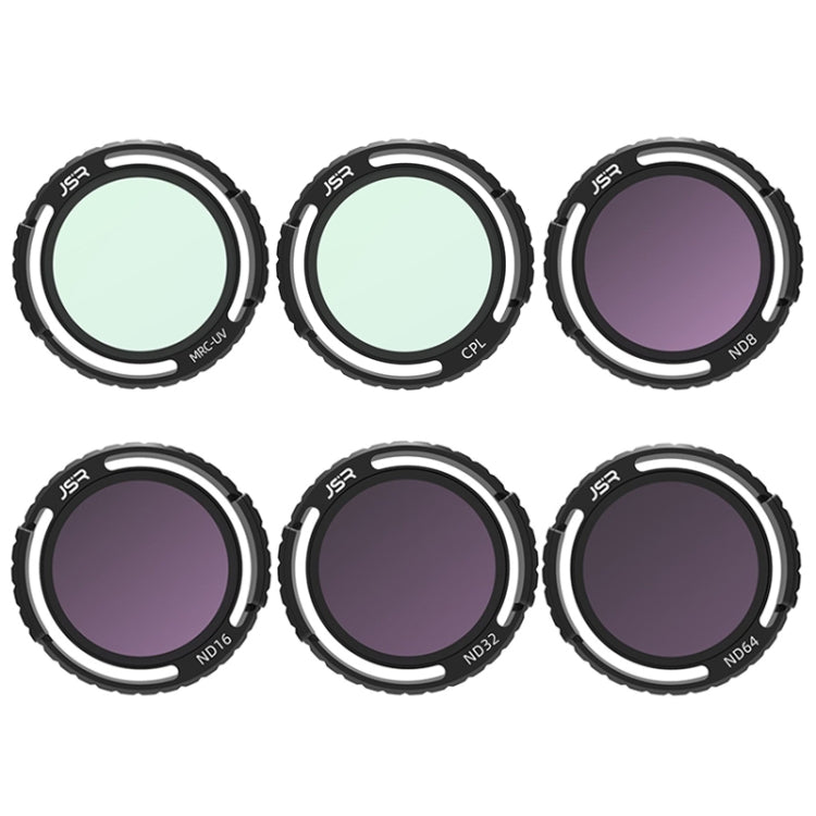 JSR-2050-20 UV + CPL + ND8 + ND16 + ND32 + ND64 para DJI Avata 2