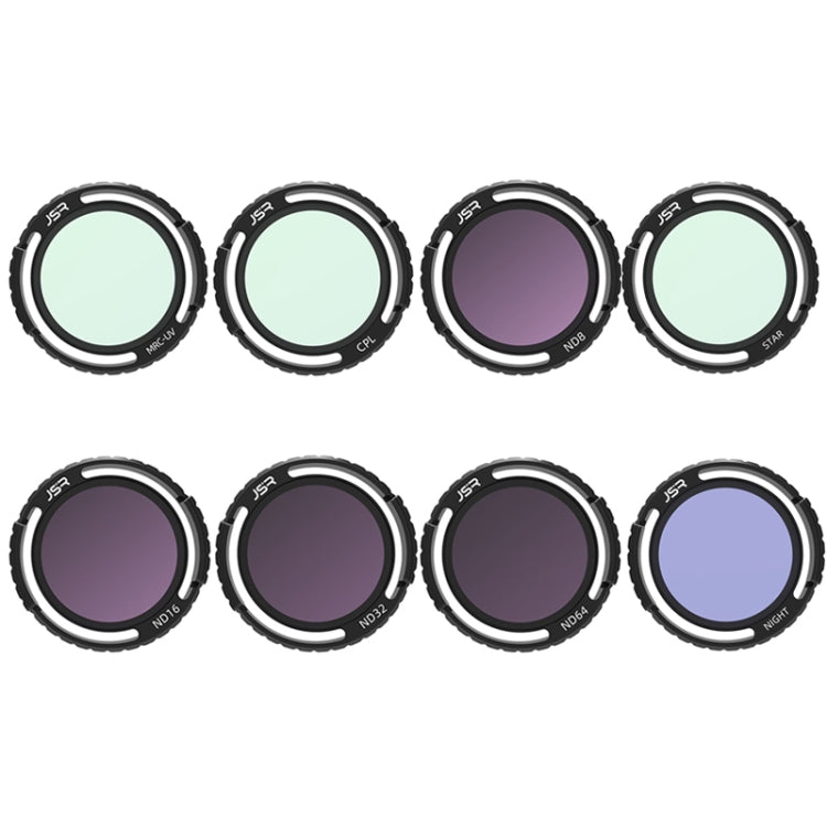 JSR-2050-21 UV + CPL + ND8 + ND16 + ND32 + ND64 + NIGHT + STAR para DJI Avata 2