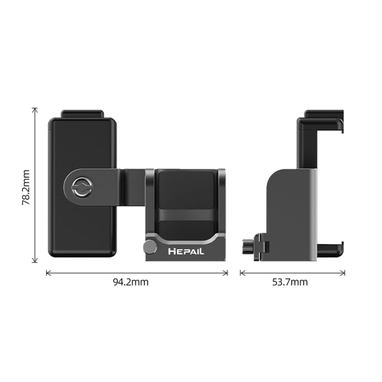 Soporte HEPAIL adaptador de para teléfono extendido bisel de protección para DJI Osmo Pocket 3 — imagen 3