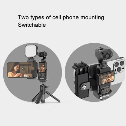 Soporte HEPAIL adaptador de para teléfono extendido bisel de protección para DJI Osmo Pocket 3 — imagen 8