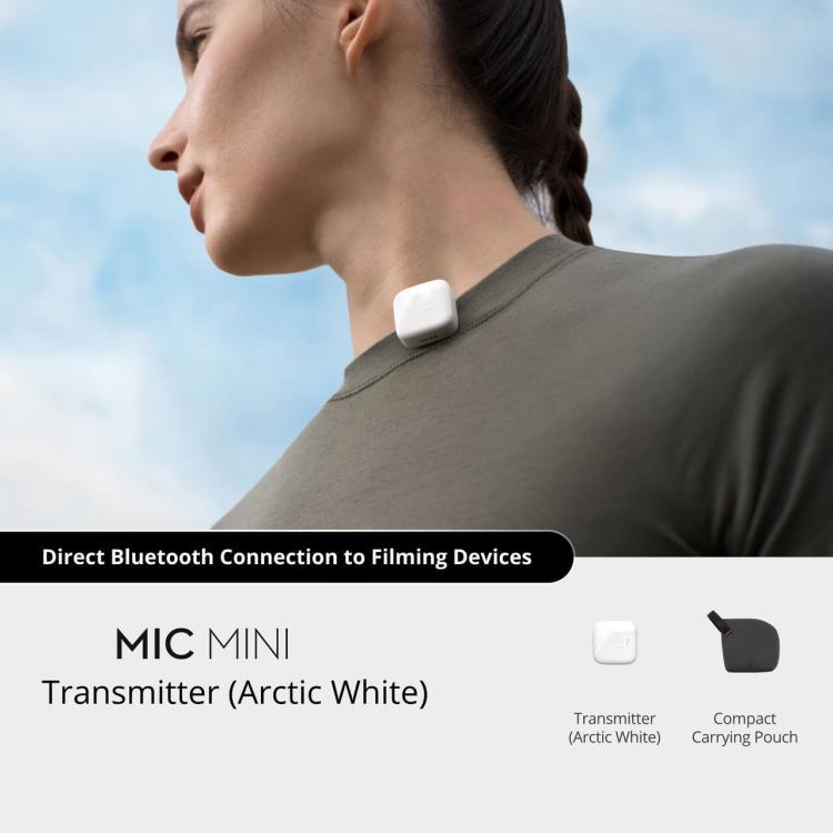 Transmisor Mic Mini Original (blanco) para DJI Mini — imagen 6