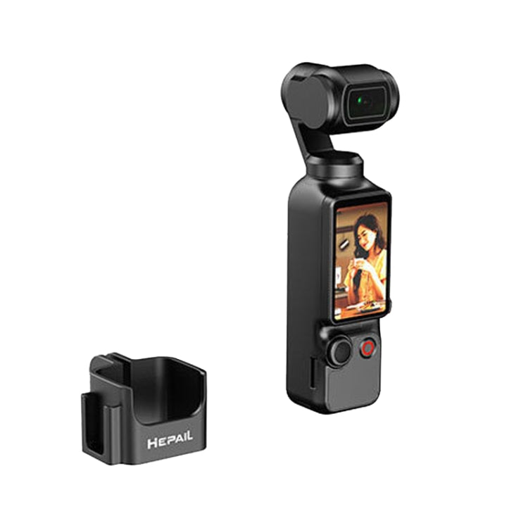 HEPAIL adaptador de expansión de plástico cabeza cámara bisel fijo para DJI Osmo Pocket 3 — imagen 4