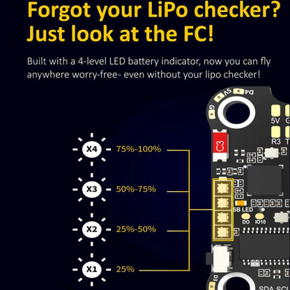 SpeedyBee BLS 50A 4-en-1 ESC 3-6S Lipo barómetro para RC Dron — imagen 5