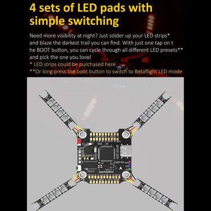 SpeedyBee BLS 50A 4-en-1 ESC 3-6S Lipo barómetro para RC Dron — imagen 7