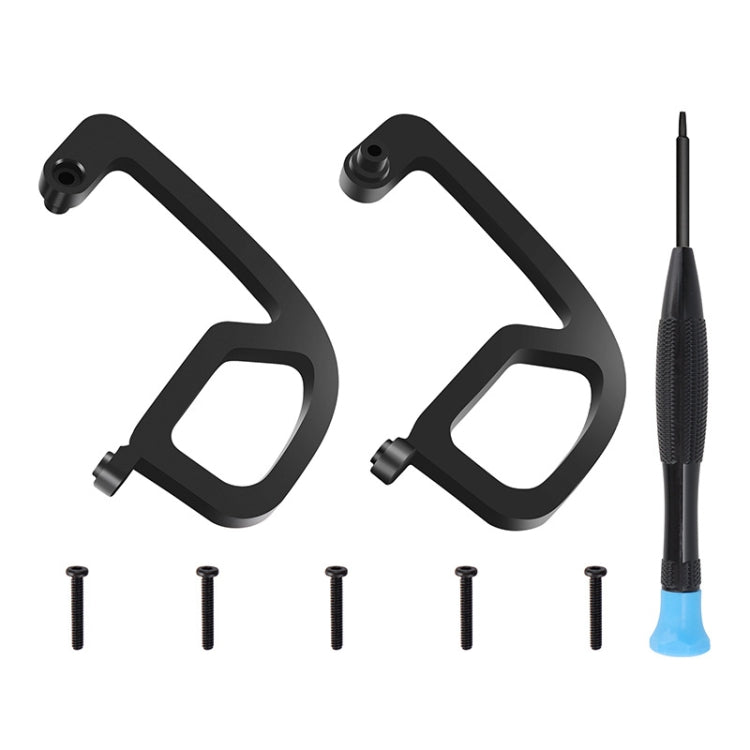 Lente CQT Aleación de aluminio Dron Gimbal Parachoques anticolisión para DJI Avata 2 (Negro)