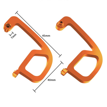 Lente CQT Aleación de aluminio Dron Gimbal Parachoques anticolisión para DJI Avata 2 (Naranja) — imagen 3