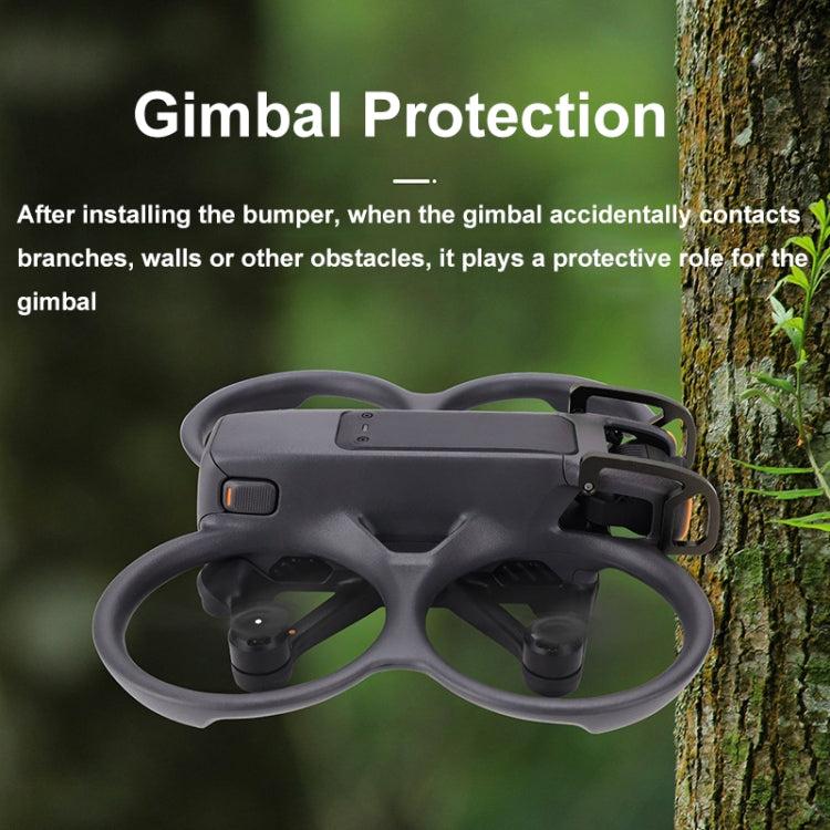 Lente CQT Aleación de aluminio Dron Gimbal Parachoques anticolisión para DJI Avata 2 (Naranja) — imagen 7