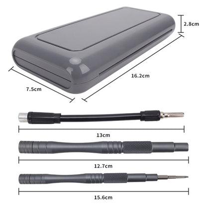 Juego de destornilladores CQT UAV 30 en 1 Dron extendidos universales Juego de herramientas de desmontaje (gris esmerilado)…