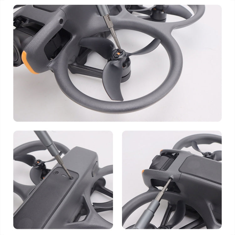 Juego de destornilladores CQT UAV 30 en 1 Dron extendidos universales Juego de herramientas de desmontaje (gris esmerilado)…