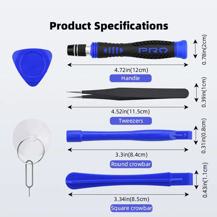 Kit de destornilladores multifunción 36 en 1 para Serie Mavic / Air / Mini / / FPV para DJI Avata — imagen 13