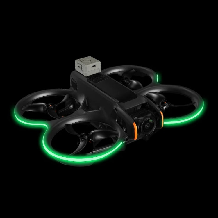 RCSTQ Cinturón de luz luminosa colorida Tubo de alto brillo Tira de luz de advertencia de vuelo nocturno para DJI Avata 2 (f…