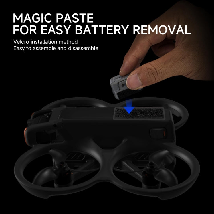 RCSTQ Cinturón de luz luminosa colorida Tubo de alto brillo Tira de luz de advertencia de vuelo nocturno para DJI Avata 2 (f…