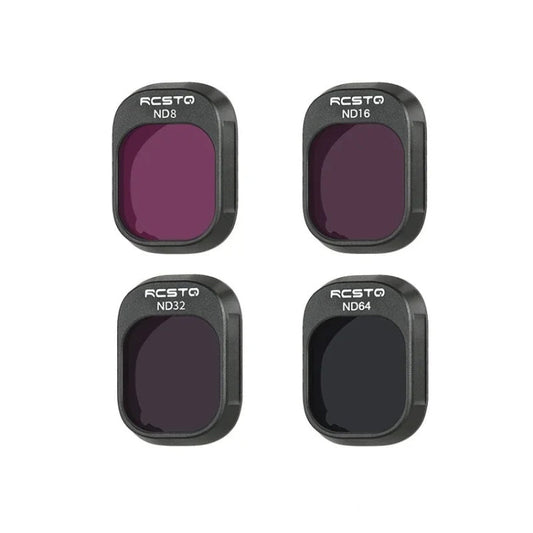 Filtro RCSTQ HD Espejo protector Accesorios para drones, Estilo: ND8 + ND16 + ND32 + ND64 para DJI Mini 4 Pro