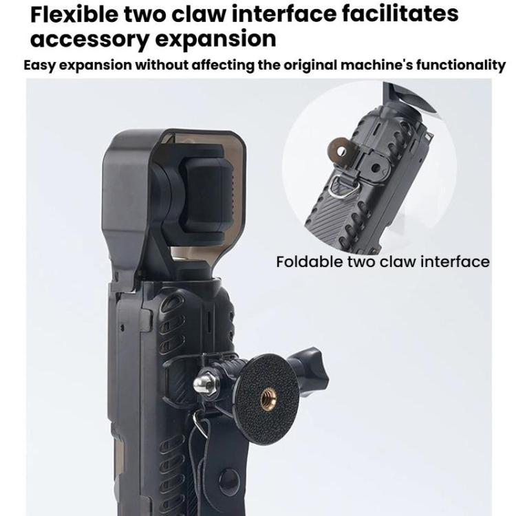 Estuche protector transparente RCSTQ, correa antidesplazamiento global, carcasa de almacenamiento para DJI Osmo Pocket 3 — i…