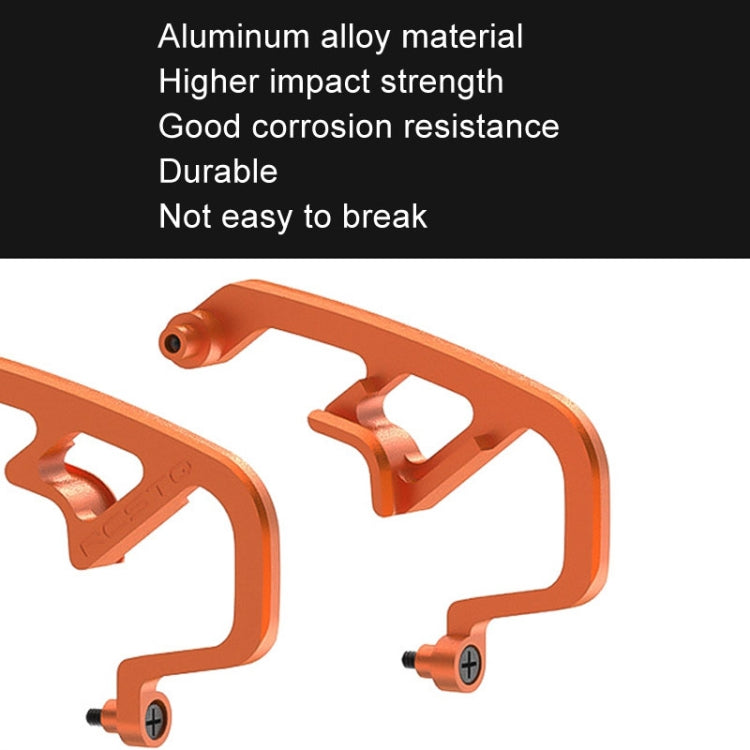 Lentes Barra de protección contra colisiones de, de aleación de aluminio, para máquina voladora para DJI Avata 2 (roja) — im…