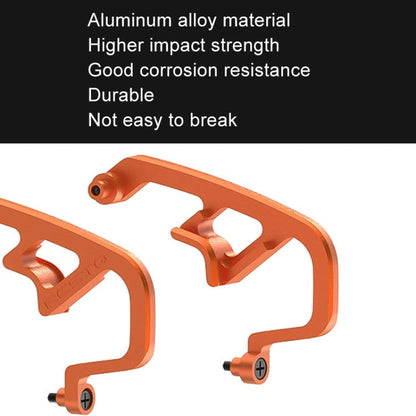 Lentes Barra de protección contra colisiones de, de aleación de aluminio, para máquina voladora para DJI Avata 2 (roja) — im…