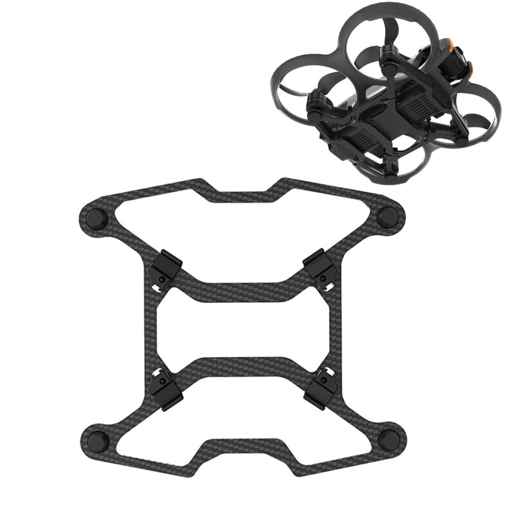 Parachoques de protección ligero de fibra de carbono para chasis RCSTQ de para DJI Avata 2