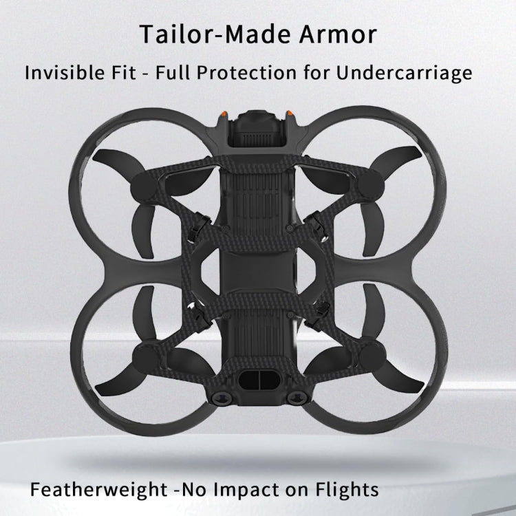 Parachoques de protección ligero de fibra de carbono para chasis RCSTQ de para DJI Avata 2 — imagen 5